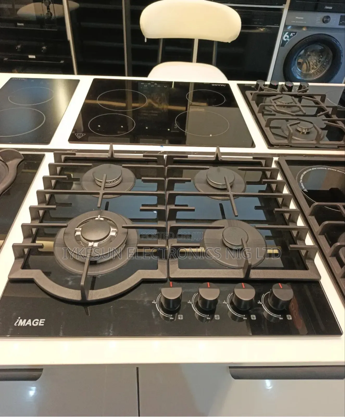 Original IMAGE Made in Turkey Design Built-in 4 Burners Automatic Gas
