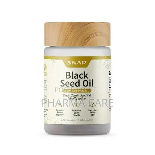 Black Seed Oil Capsules 10 0% Cold Pressed - 90 Capsules