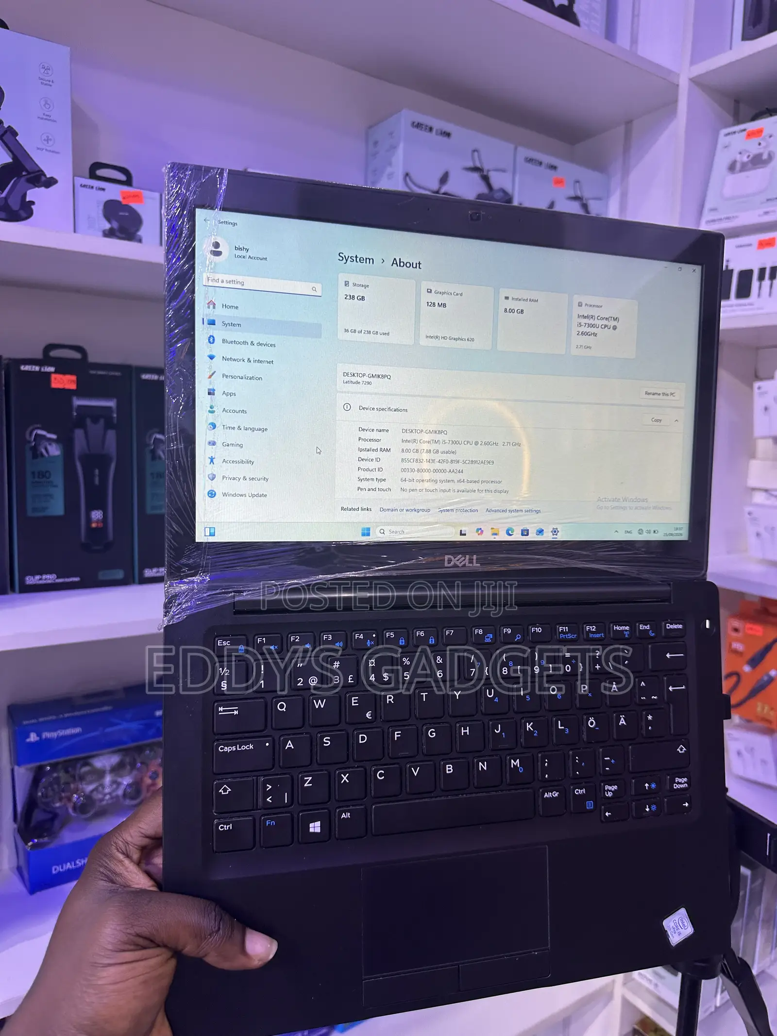 Laptop Dell Latitude 7290 8GB Intel Core i5 SSD 256GB