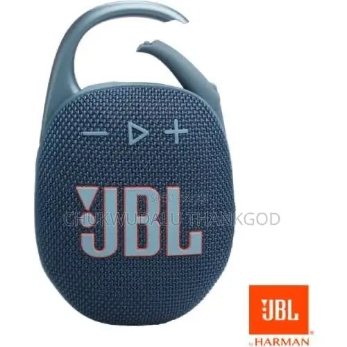 JBL Clip 5 Portable Bluetooth Speaker – Black