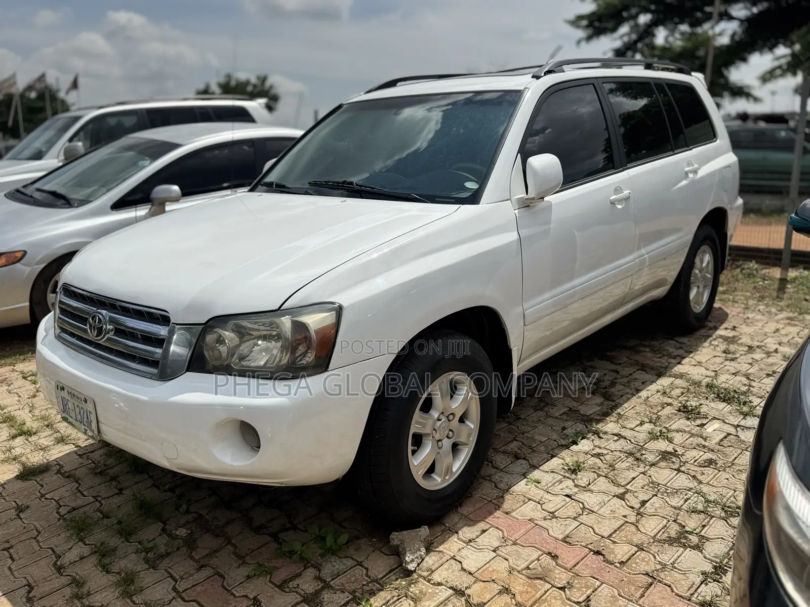 Toyota Highlander Limited V6 4x4 2007 White