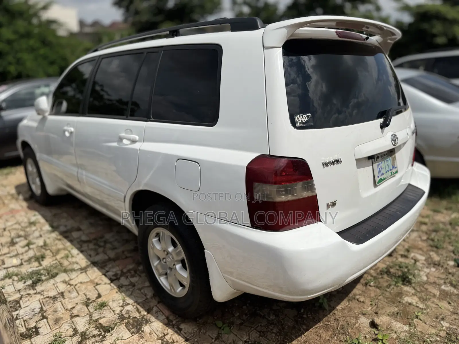 Toyota Highlander Limited V6 4x4 2007 White