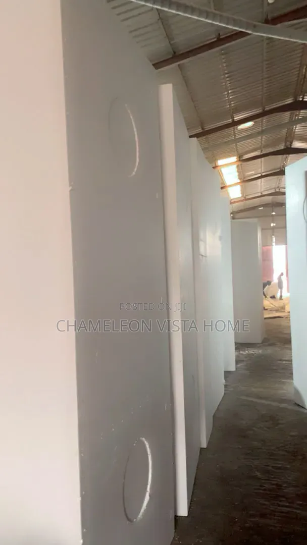 Polystyrene Pop Ceiling and Parapet
