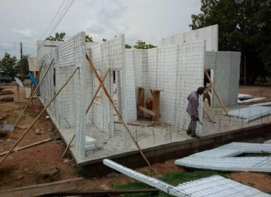 Polystyrene Pop Ceiling and Parapet