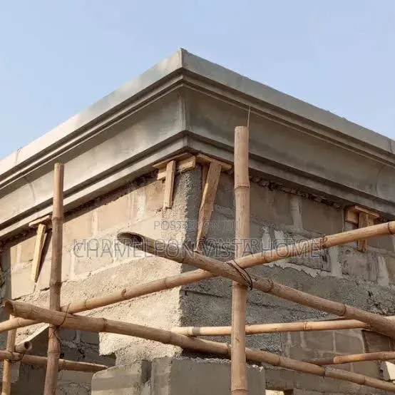 Polystyrene Pop Ceiling and Parapet