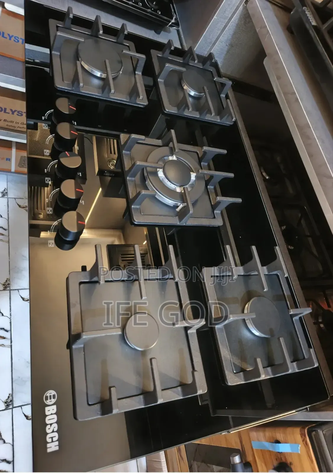 Quality BOSCH Built-in With SAFETY DEVICES 5 Burners Automatic Gas HOB
