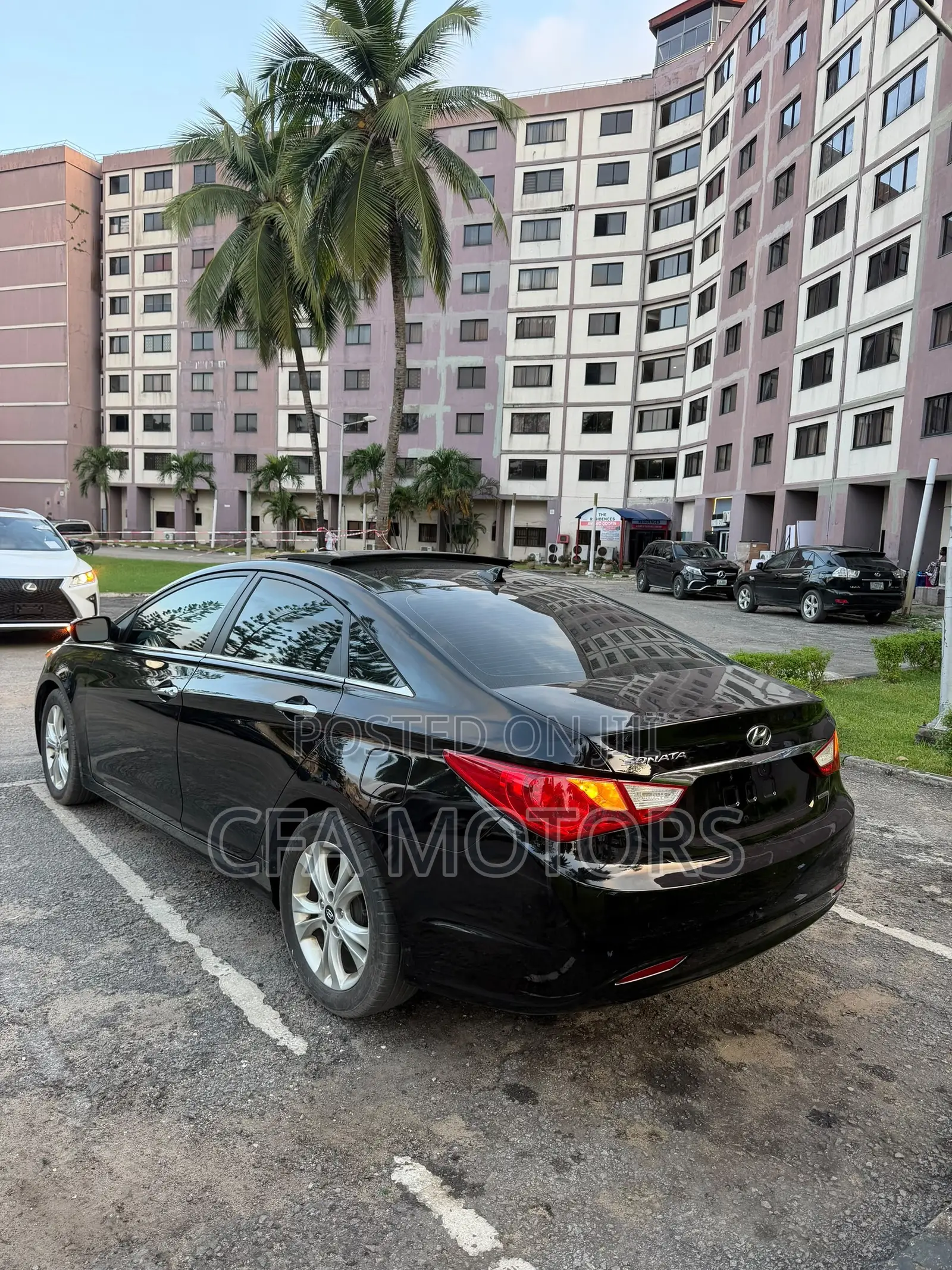 Hyundai Sonata 2012 Black