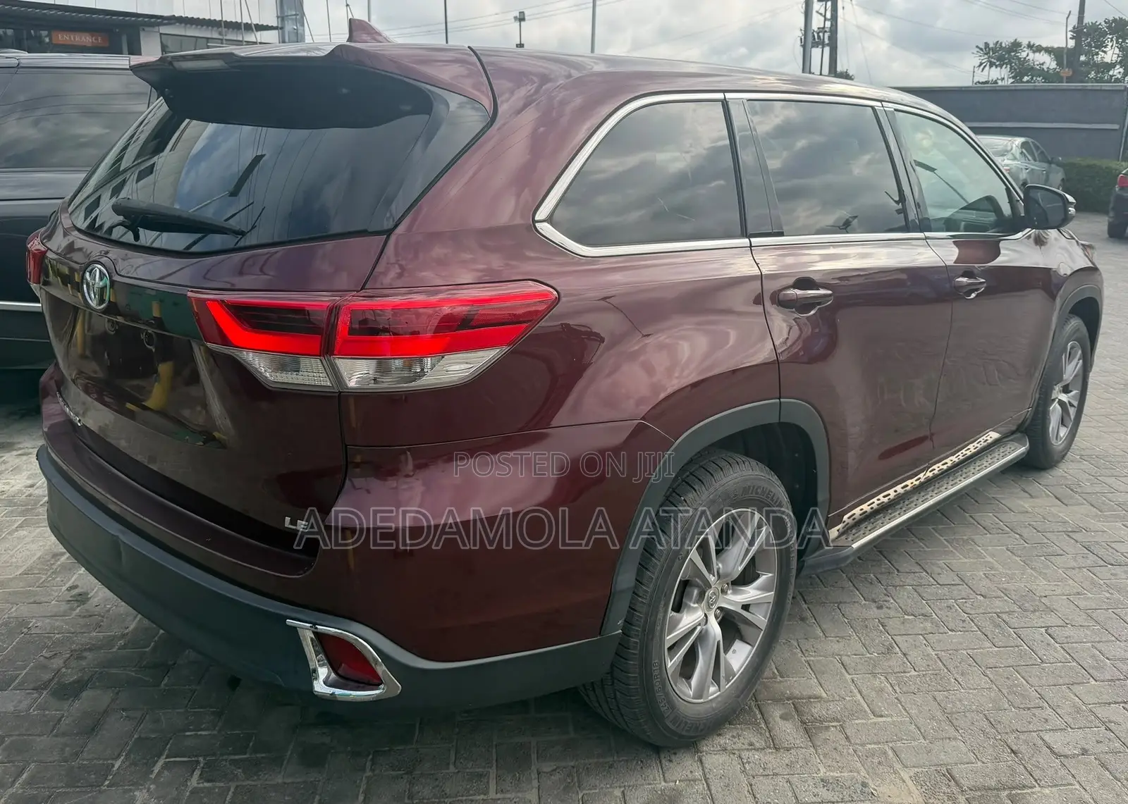 Toyota Highlander 2015 Burgundy
