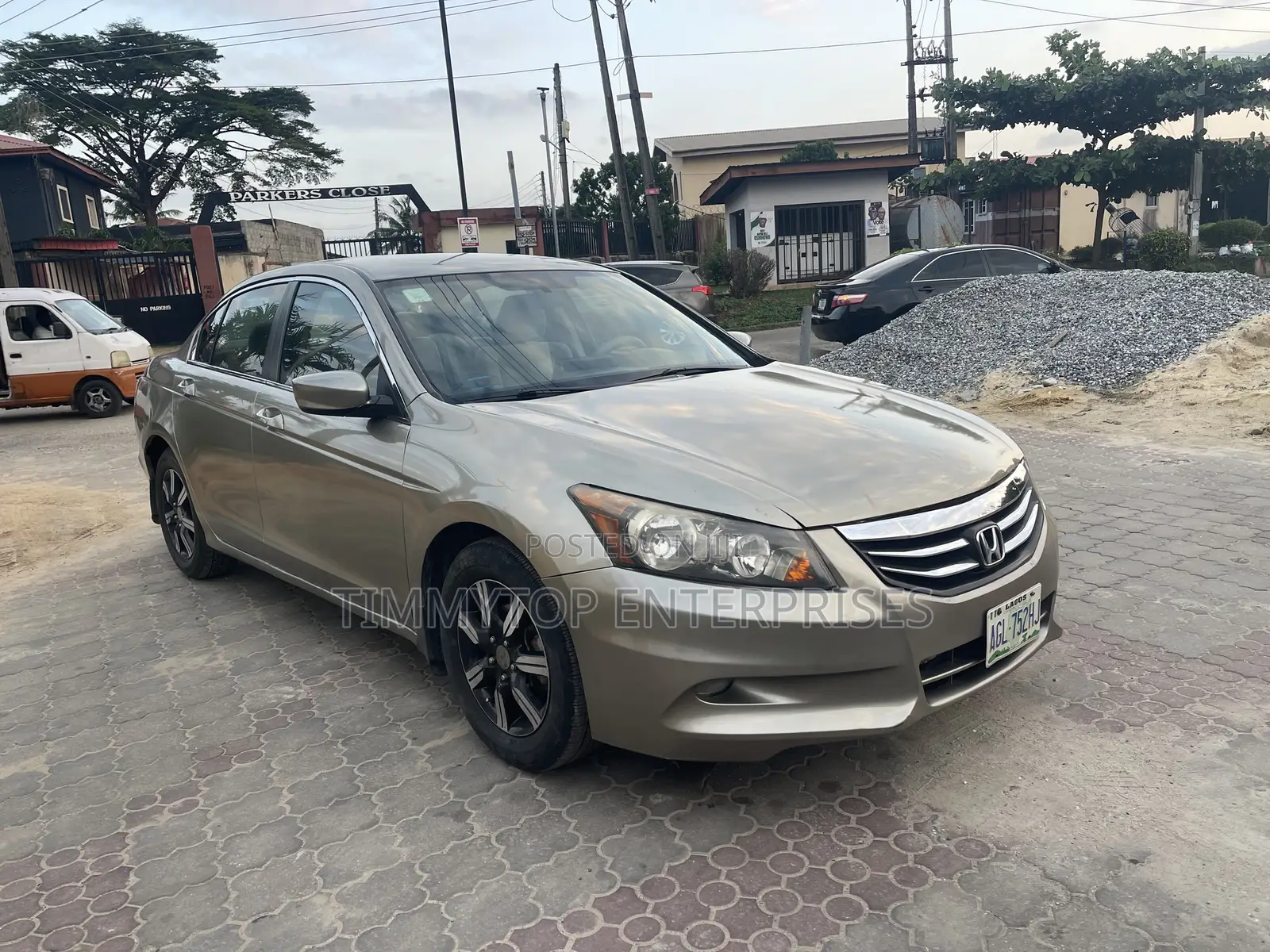 Honda Accord Sedan EX 2010 Gold