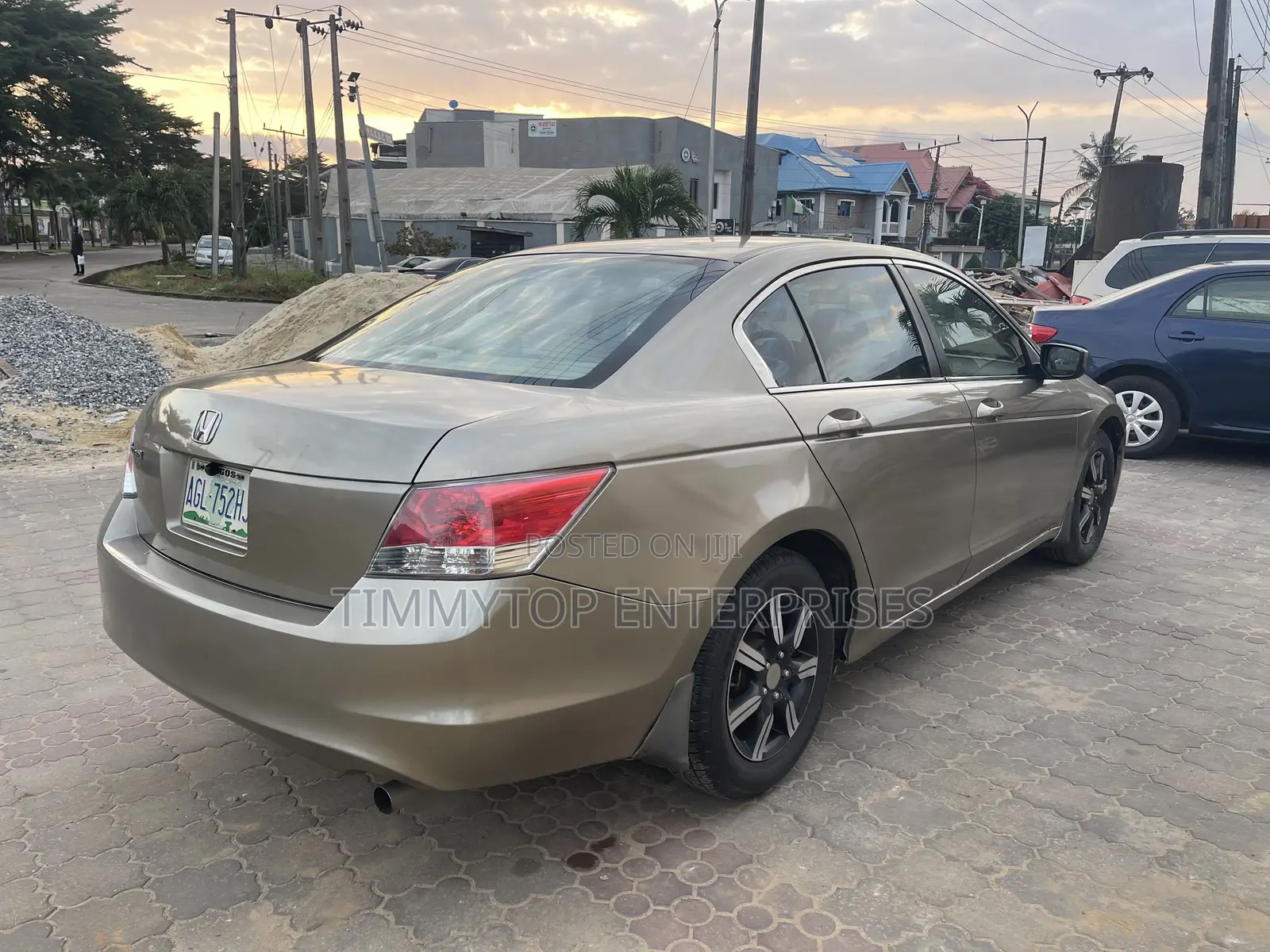Honda Accord Sedan EX 2010 Gold