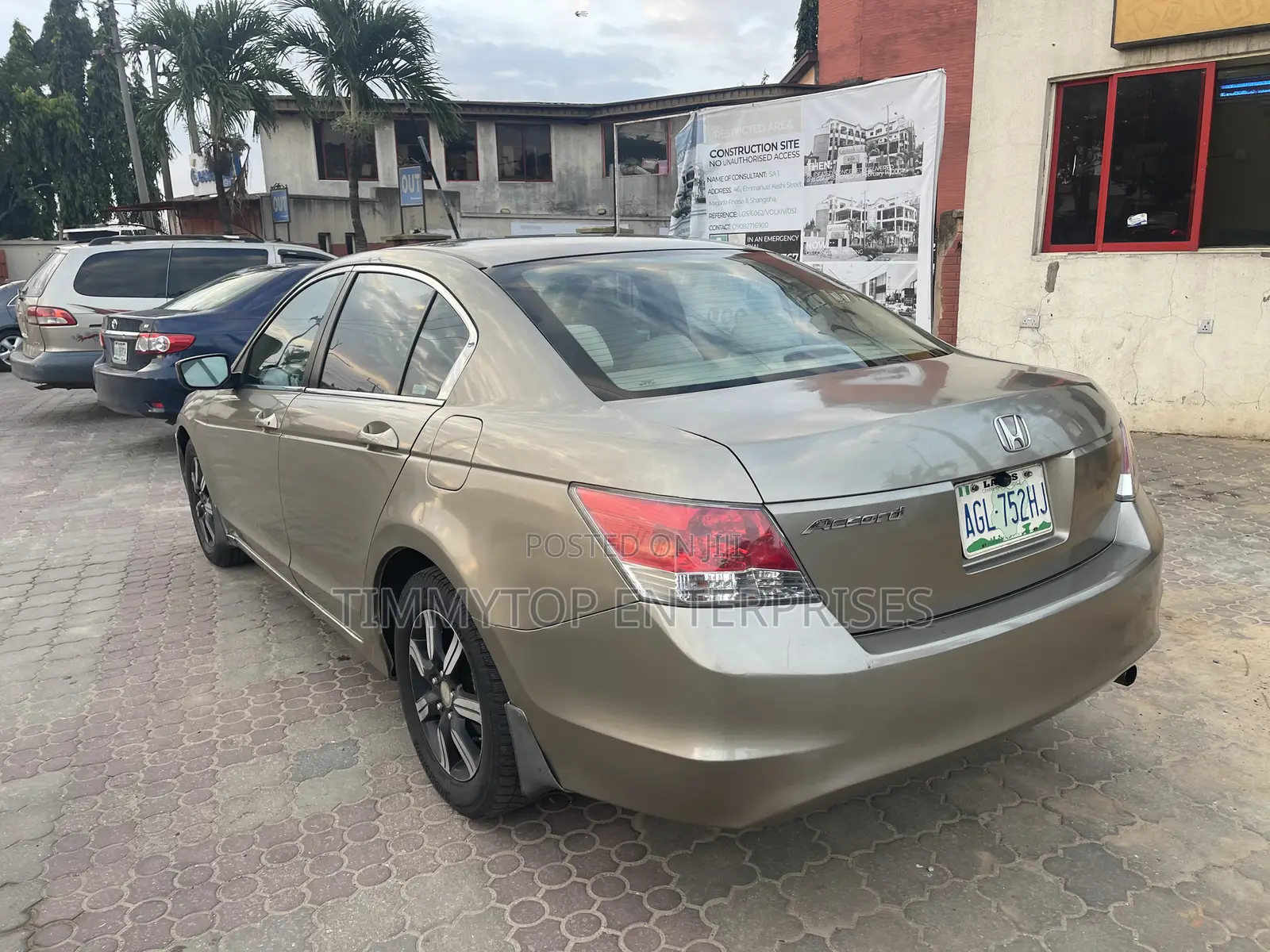 Honda Accord Sedan EX 2010 Gold