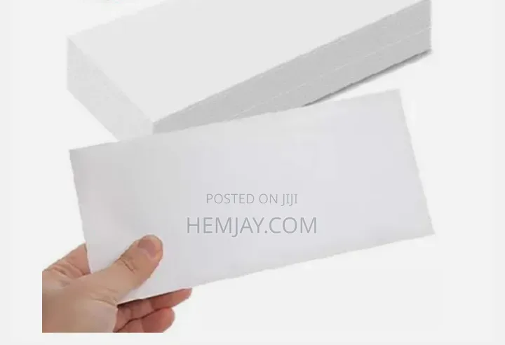 (500pcs) Carton of Quality White Envelopes
