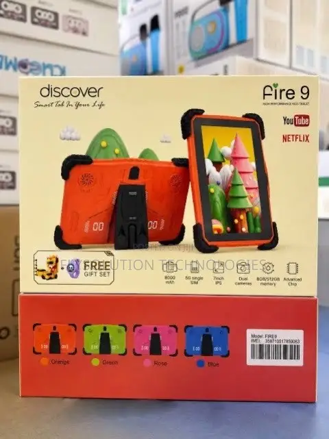 New Discover Fire9 512 GB Black
