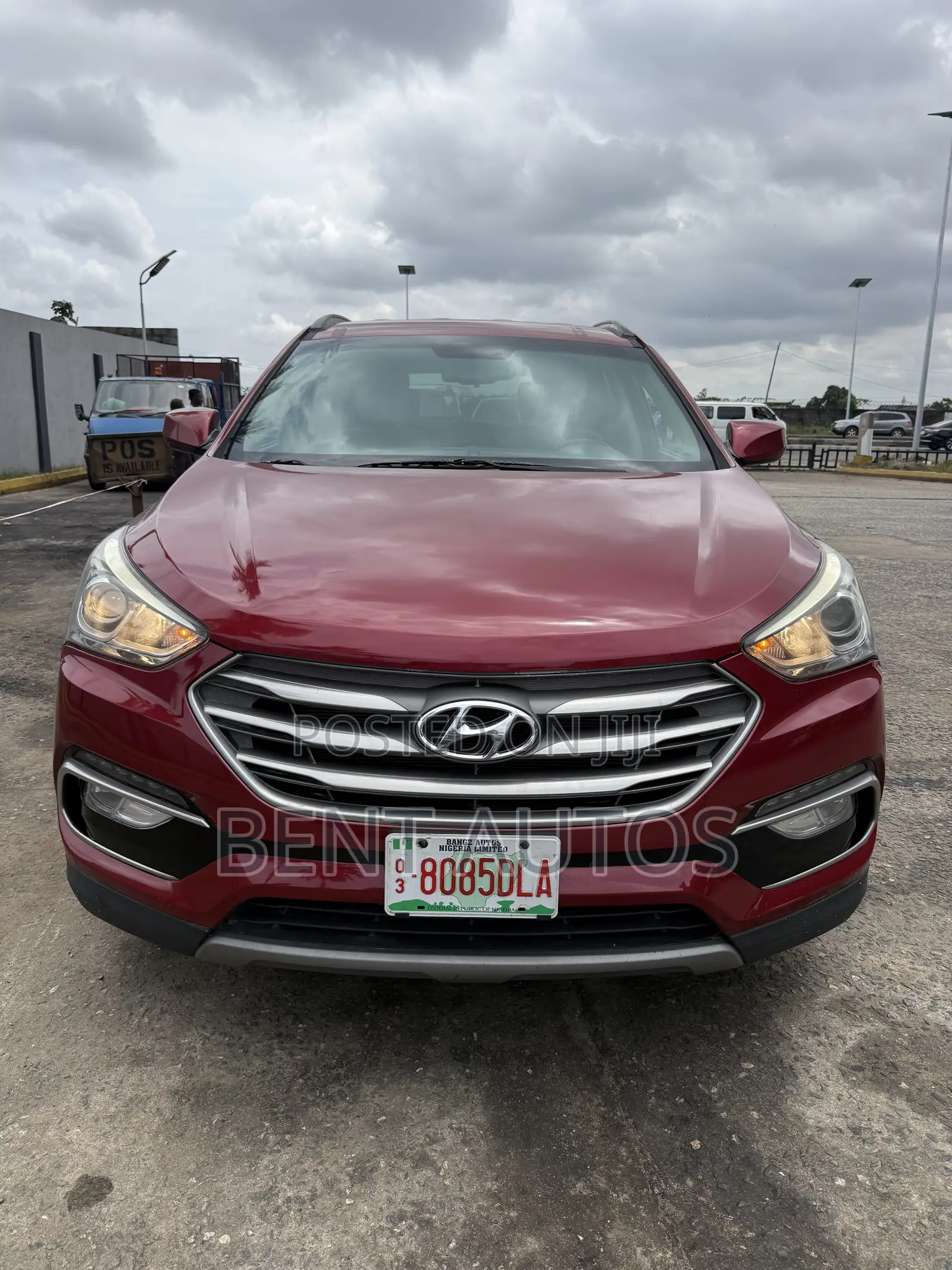 Hyundai Santa Fe SE AWD 2017 Burgundy