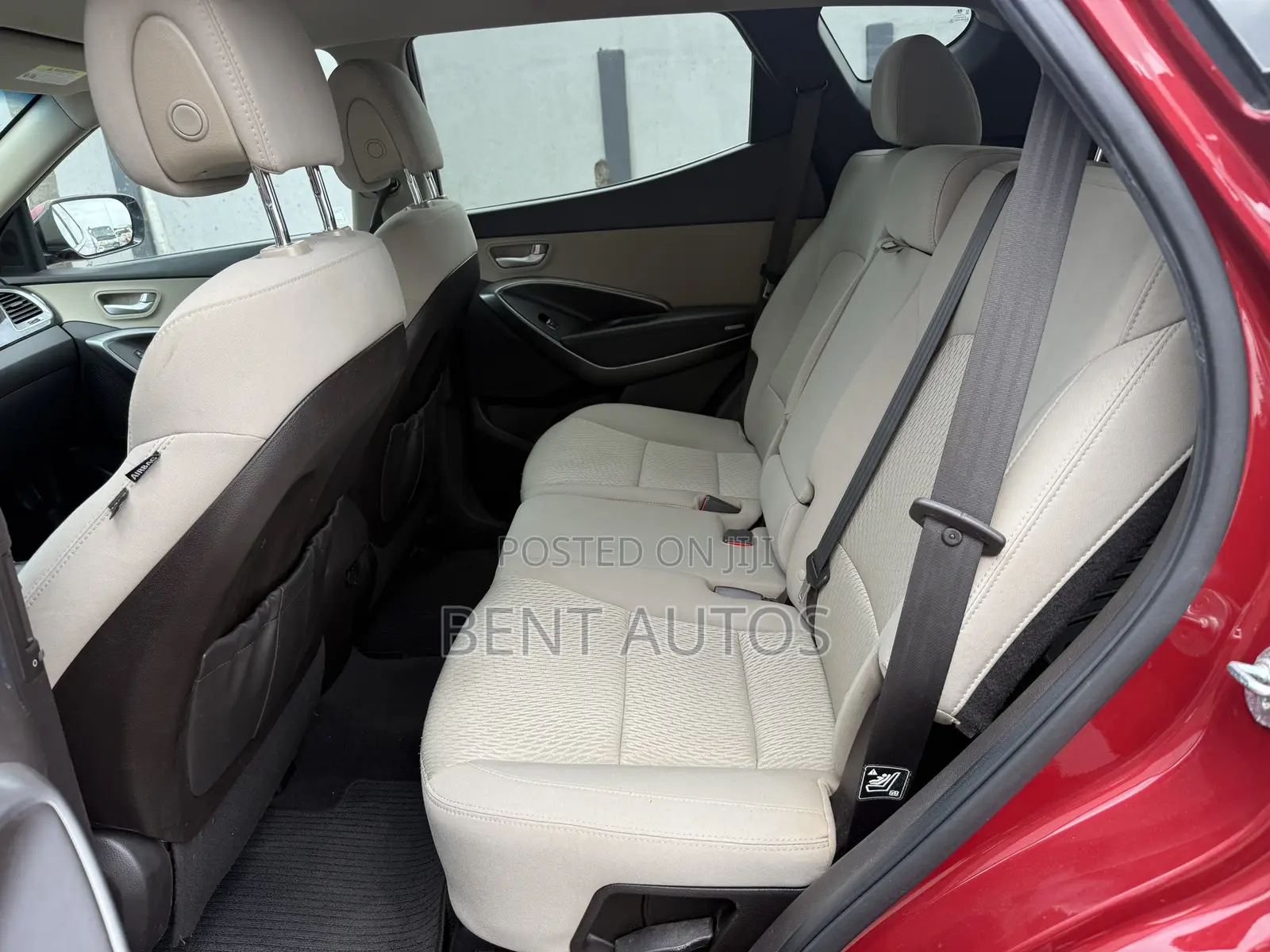 Hyundai Santa Fe SE AWD 2017 Burgundy
