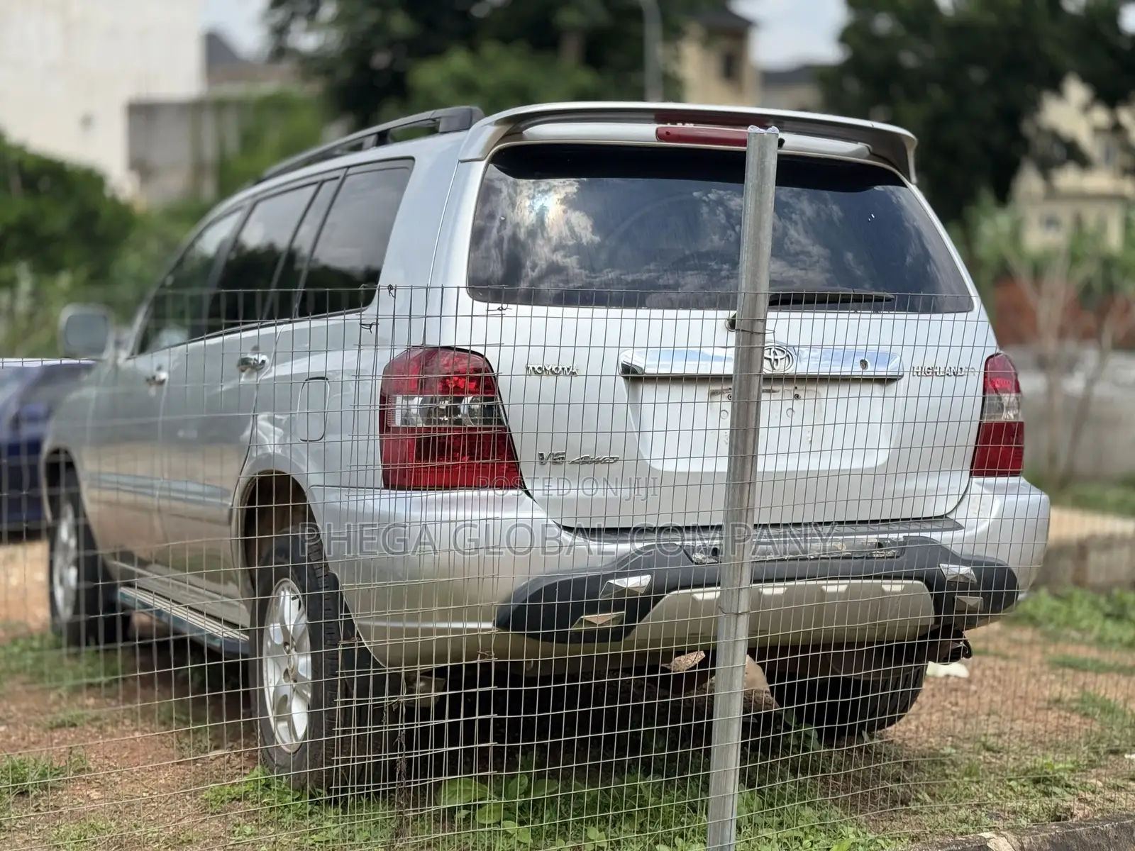 Toyota Highlander Limited V6 4x4 2004 Silver