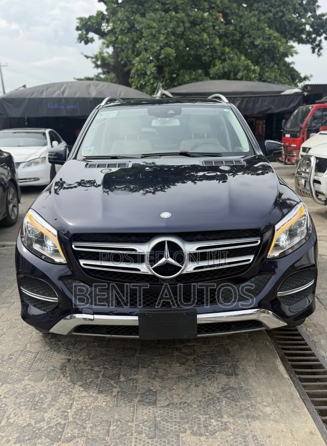 Mercedes-Benz GLE-Class GLE 350d 4MATIC 2016 Blue