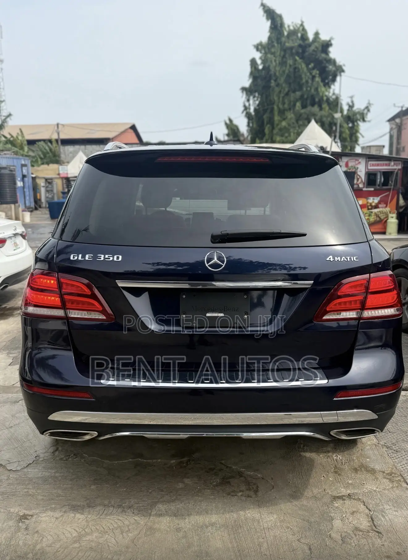 Mercedes-Benz GLE-Class GLE 350d 4MATIC 2016 Blue