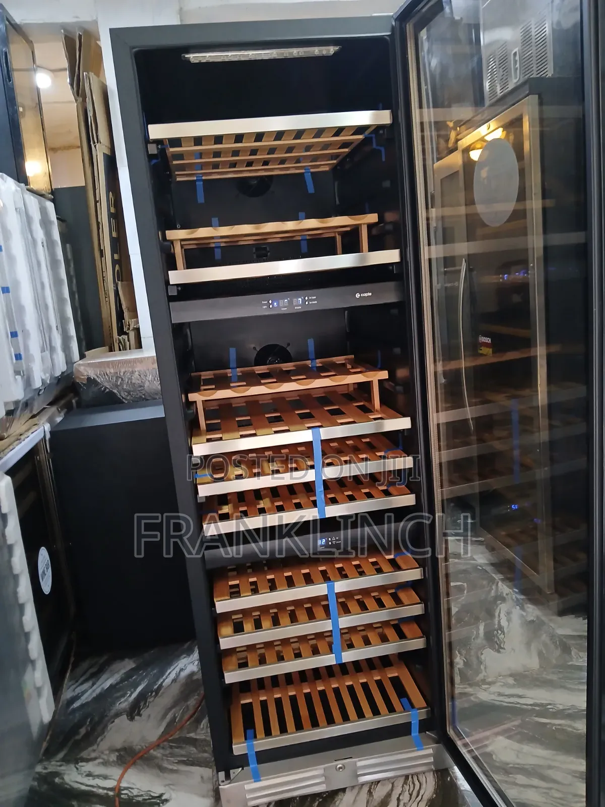 Caple Tripple Zone Upright Standing Wine Chiller