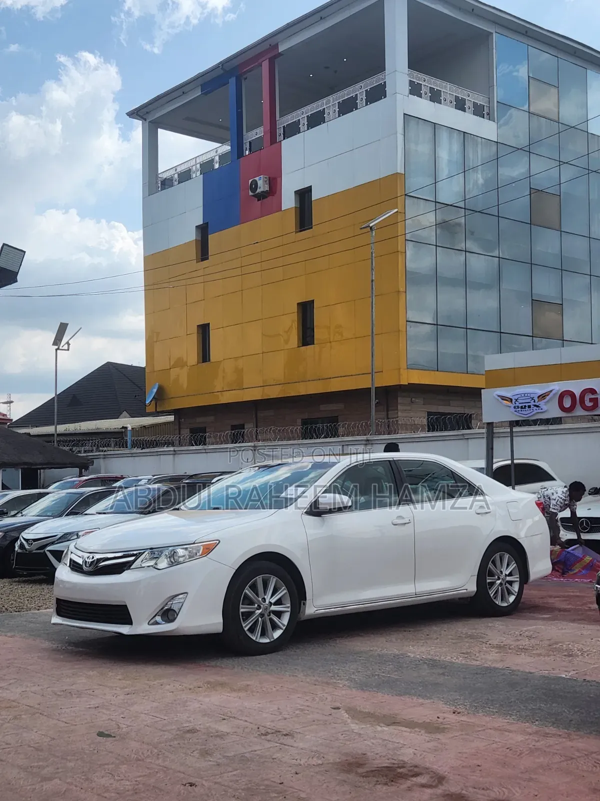 Toyota Camry 2012 White