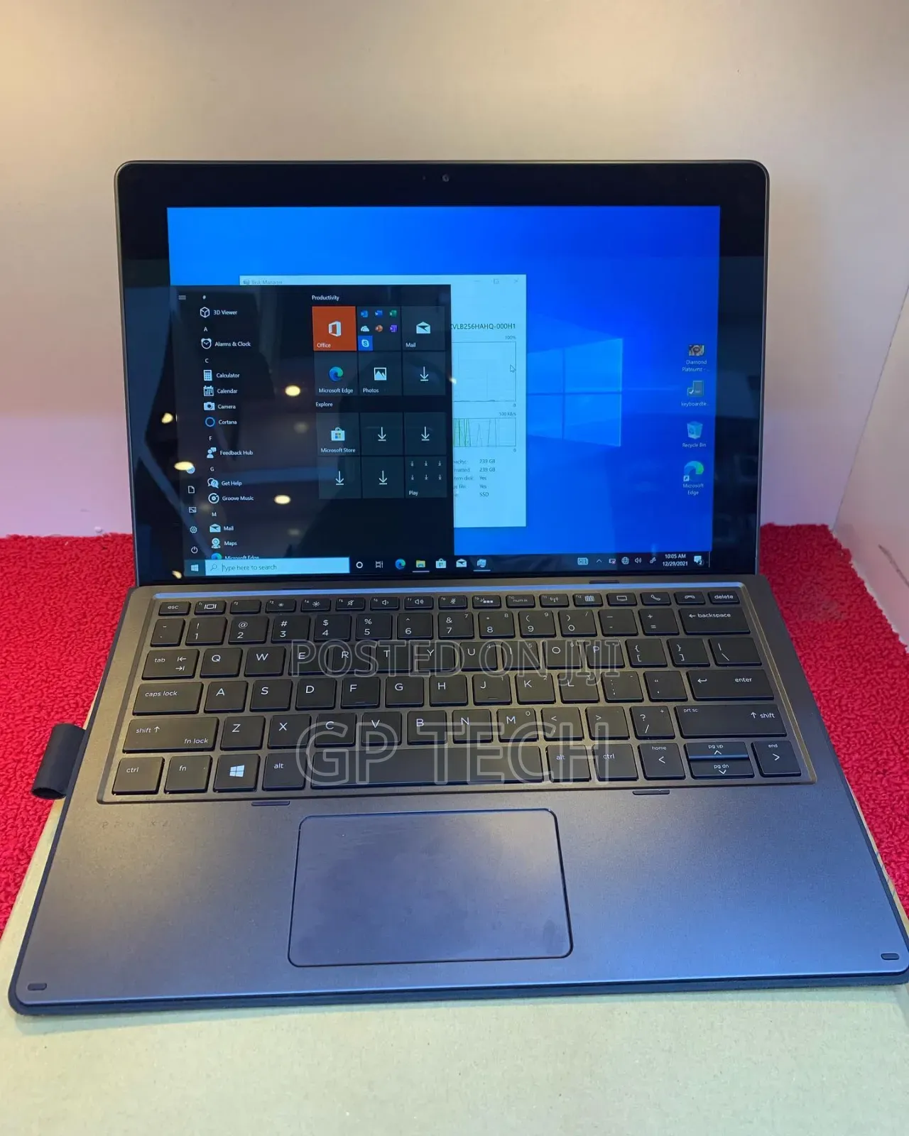 Laptop HP Pro X2 612 G2 8GB Intel Core i5 SSD 256GB