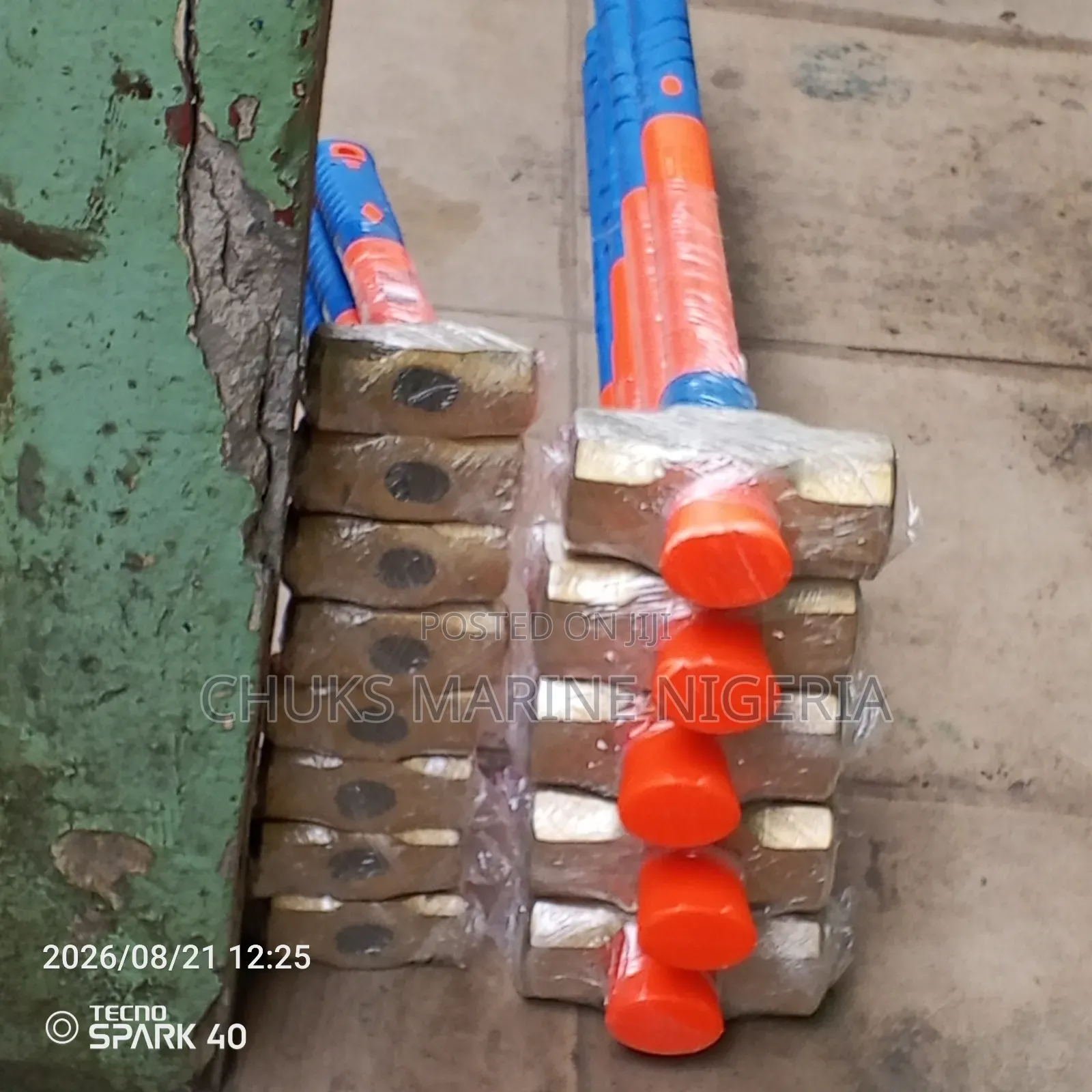 Sledge Brass Hammer 5kg Fiber Hand