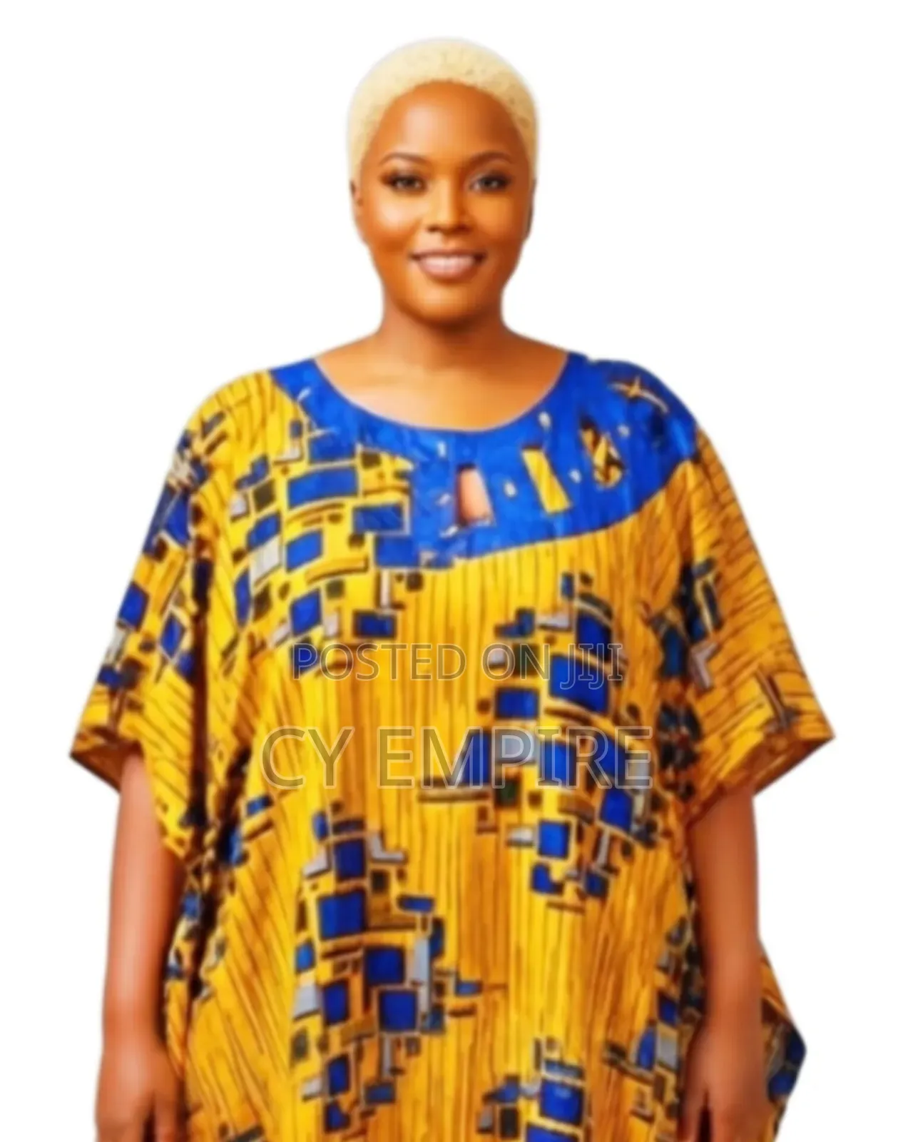 Ankara Bubu With Embellishments