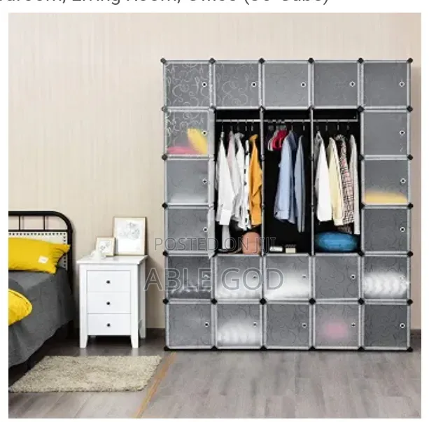 High Quality 4 Pertition Wardrobe