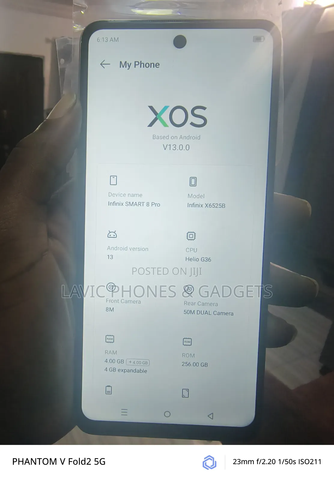 New Infinix Smart 8 Plus 128 GB Gold