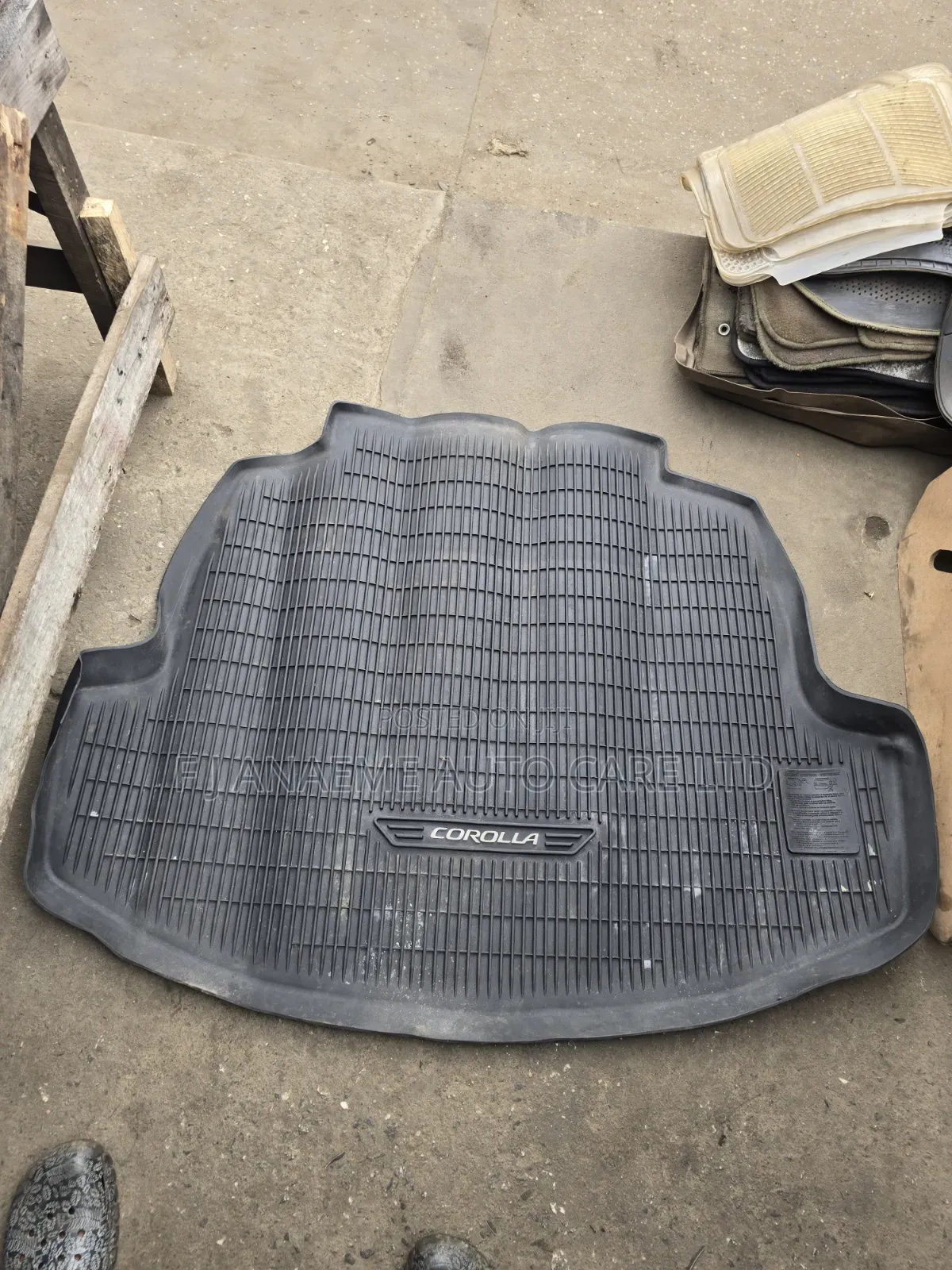 Customize Toyota Corolla Follow Come Cargo Truck Mat 2020 Model