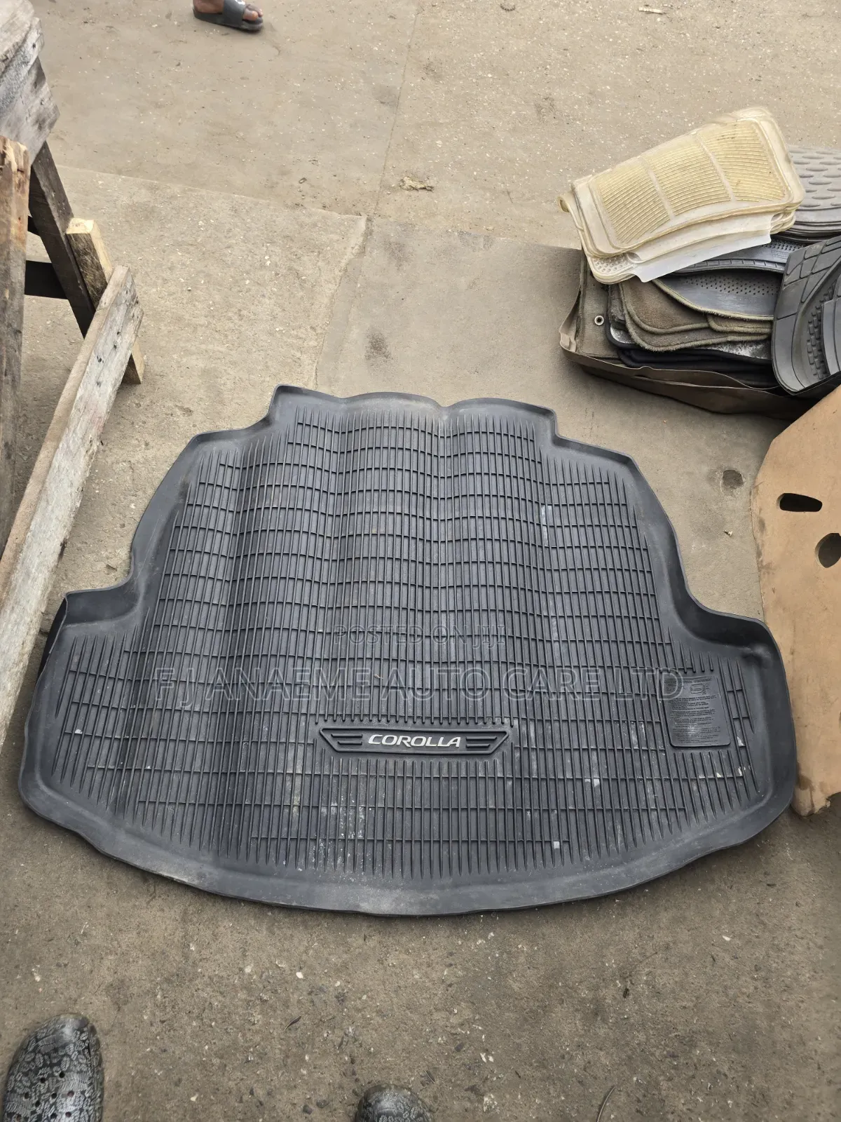 Customize Toyota Corolla Follow Come Cargo Truck Mat 2020 Model