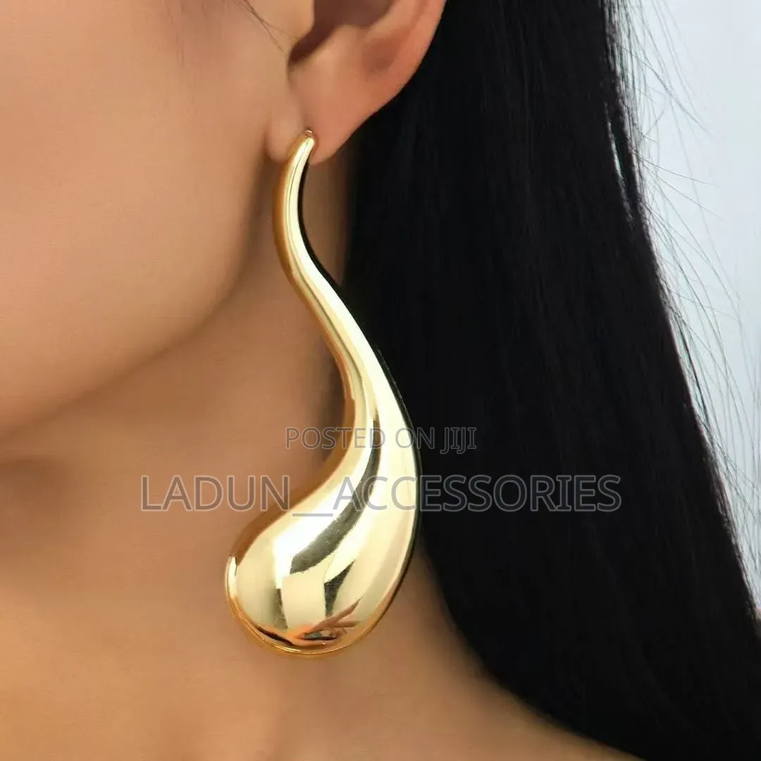 Gold Statement Earrings
