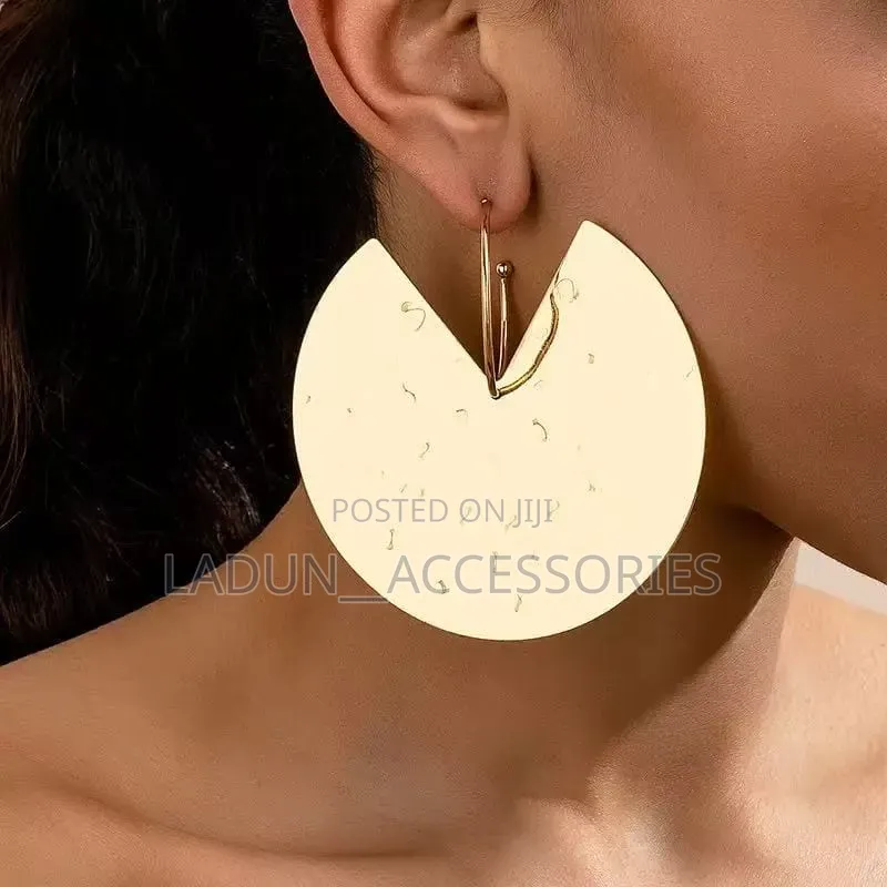 Gold Statement Earrings