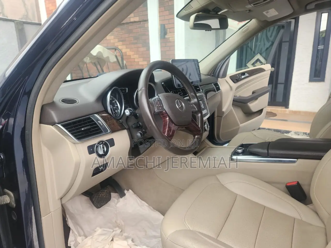 Mercedes-Benz M Class ML350 4dr SUV (3.5L 6cyl 7A) 2015 Blue
