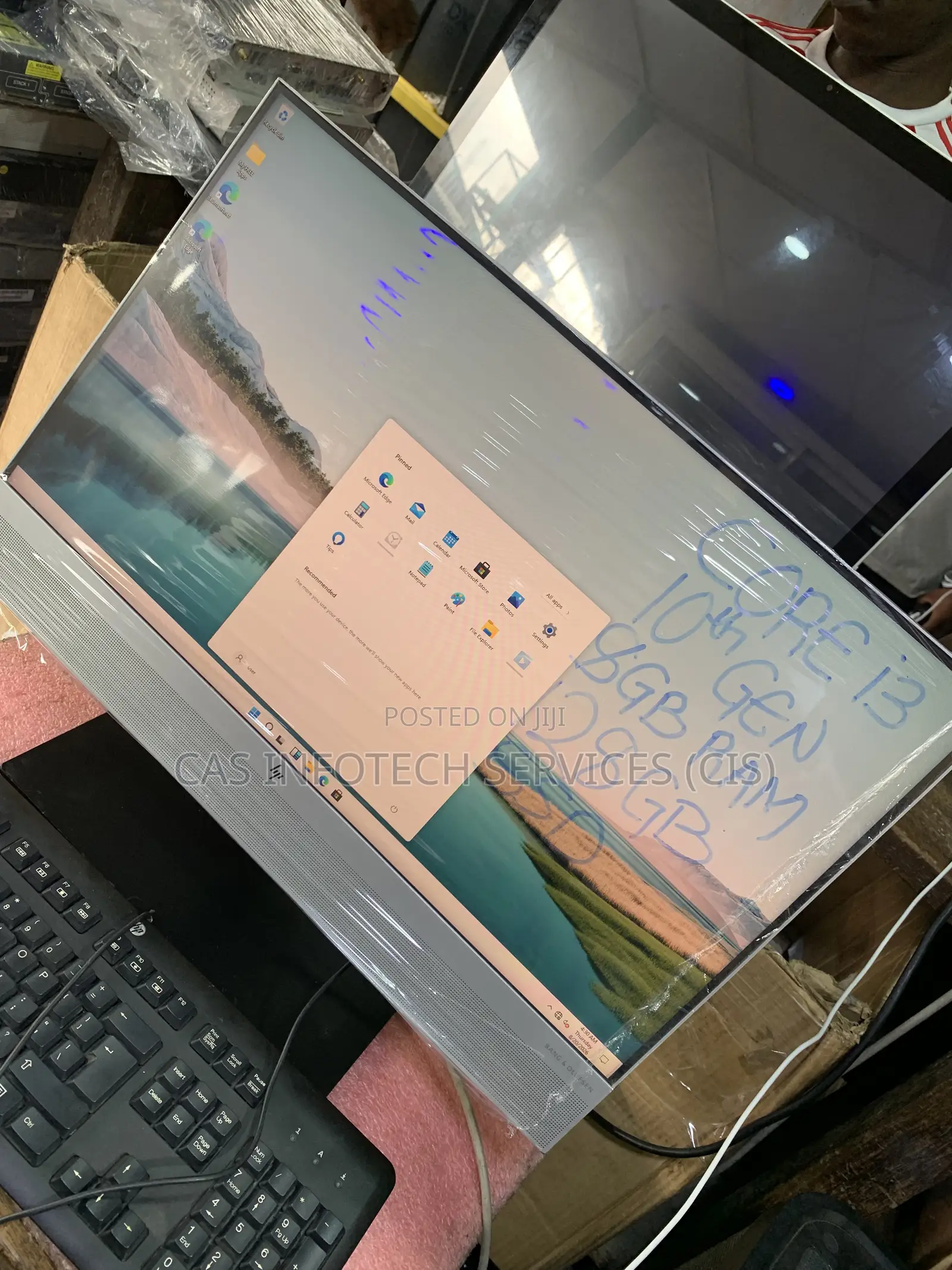 Desktop Computer HP EliteOne 800 G6 8GB Intel Core i3 SSD 256GB