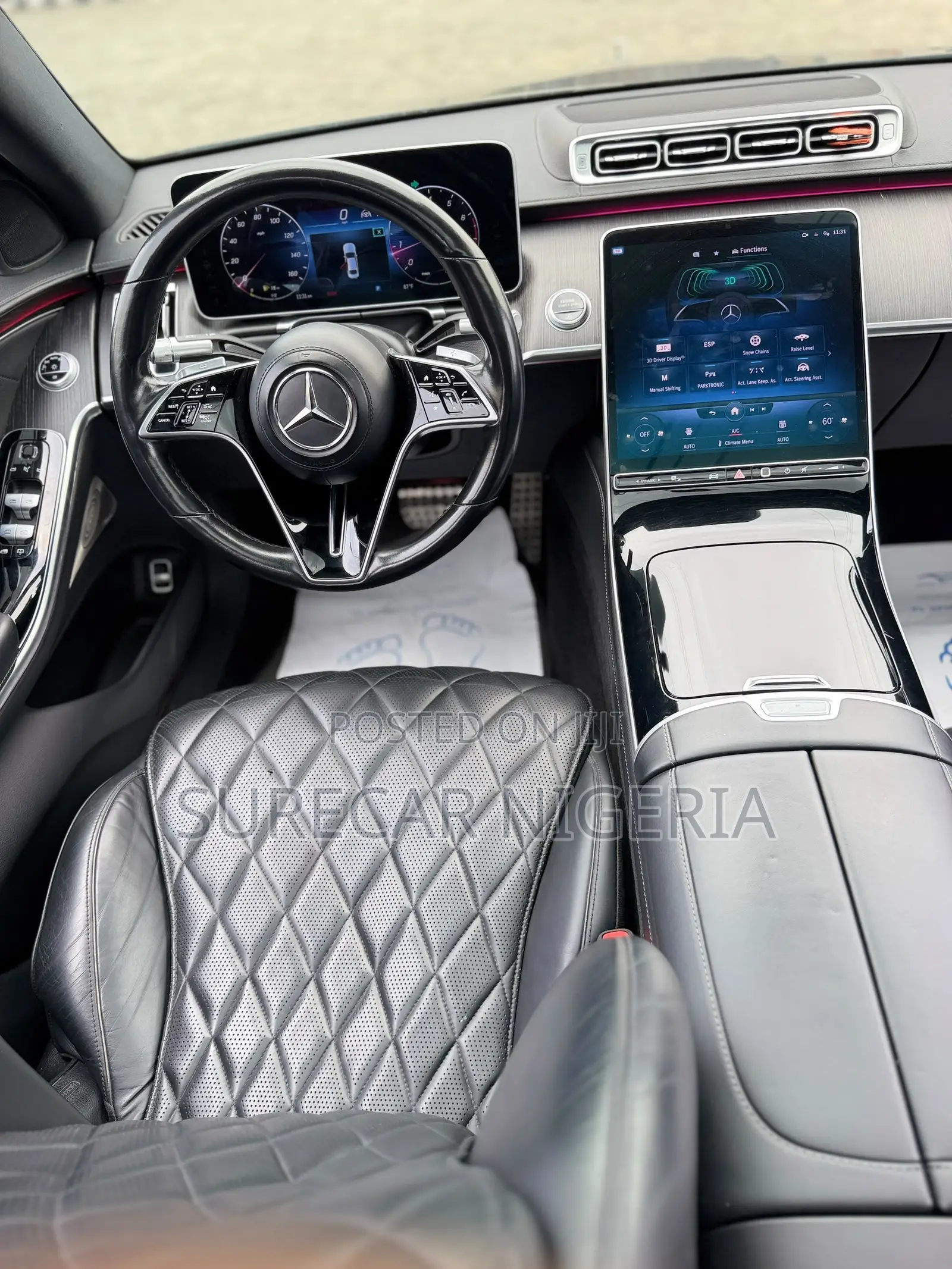 Mercedes-Benz S-Class S 580 4MATIC 2022 Black
