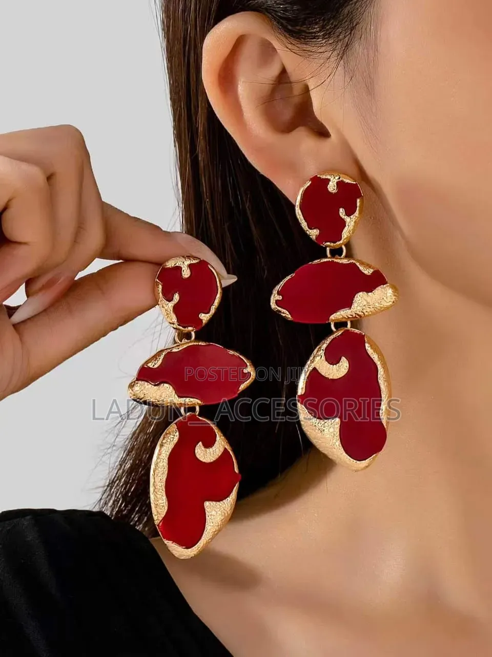 Vintage Geometric Earrings
