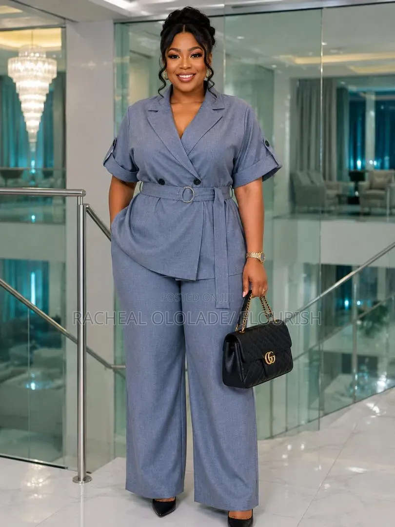 Elegant Female Up and Down Trouzer Wear