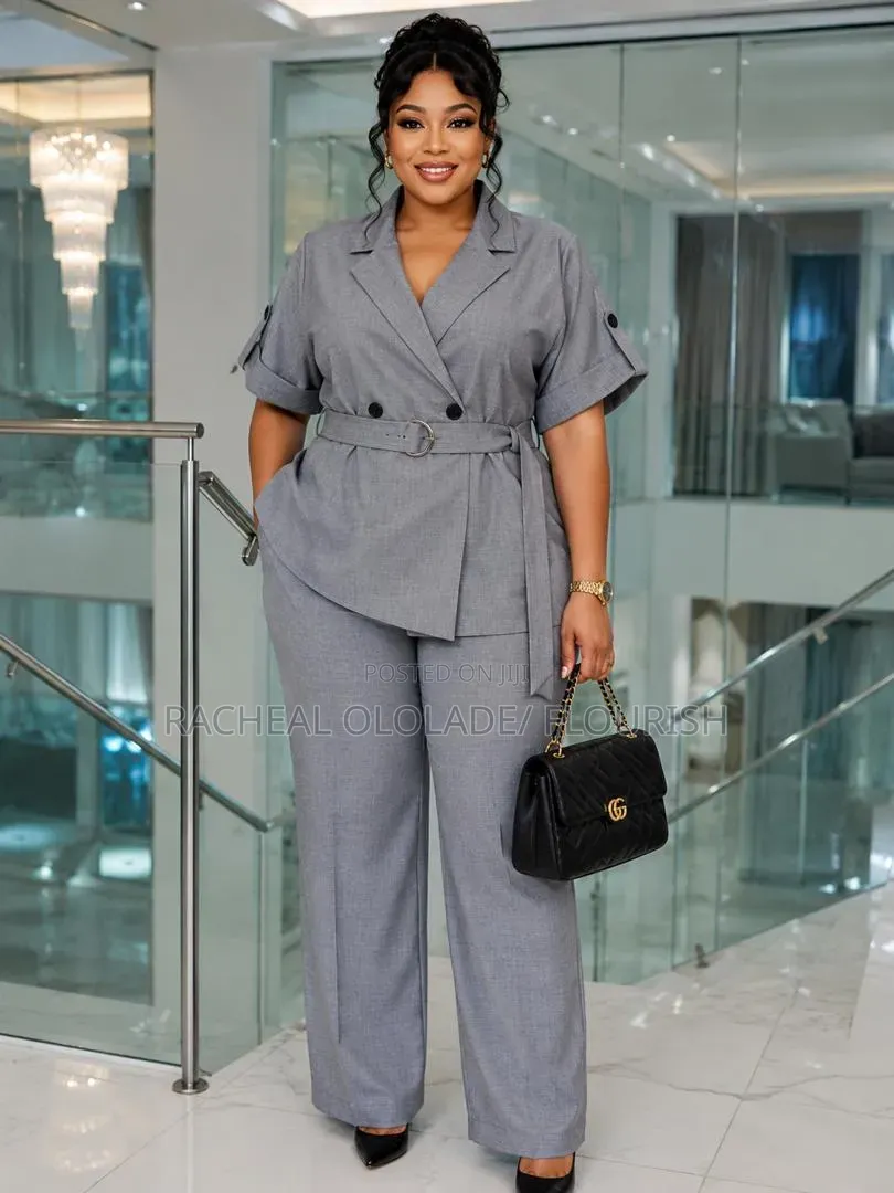 Elegant Female Up and Down Trouzer Wear