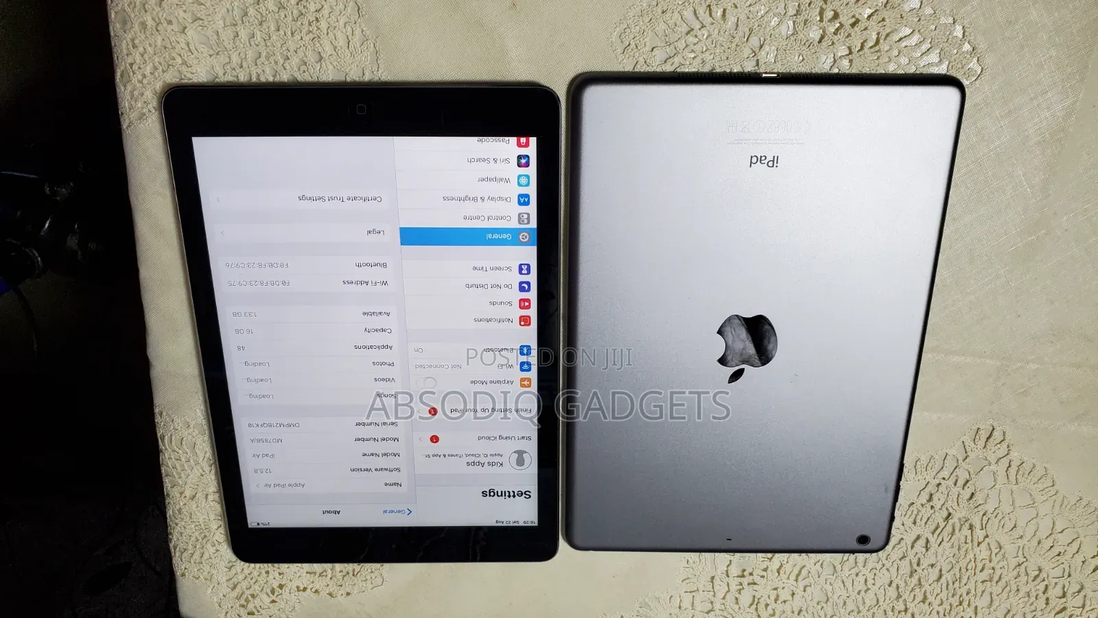 Apple iPad Air 16 GB Silver