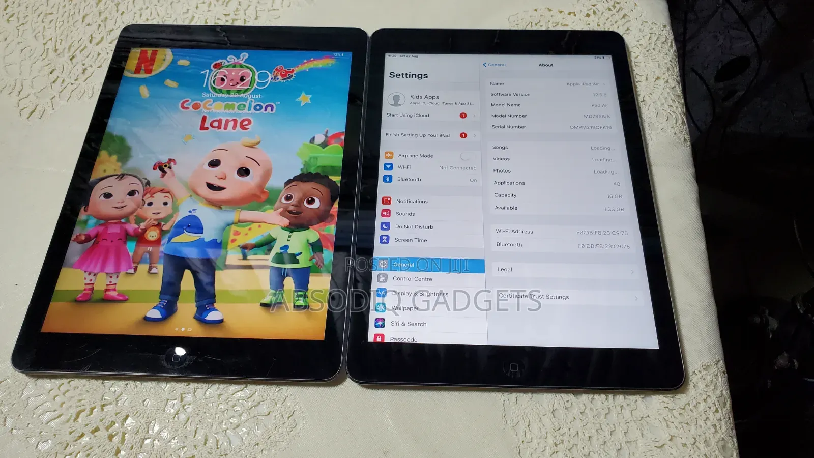 Apple iPad Air 16 GB Silver