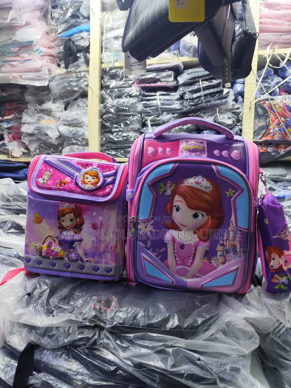 Back to School Children Bag and Lunch Bag