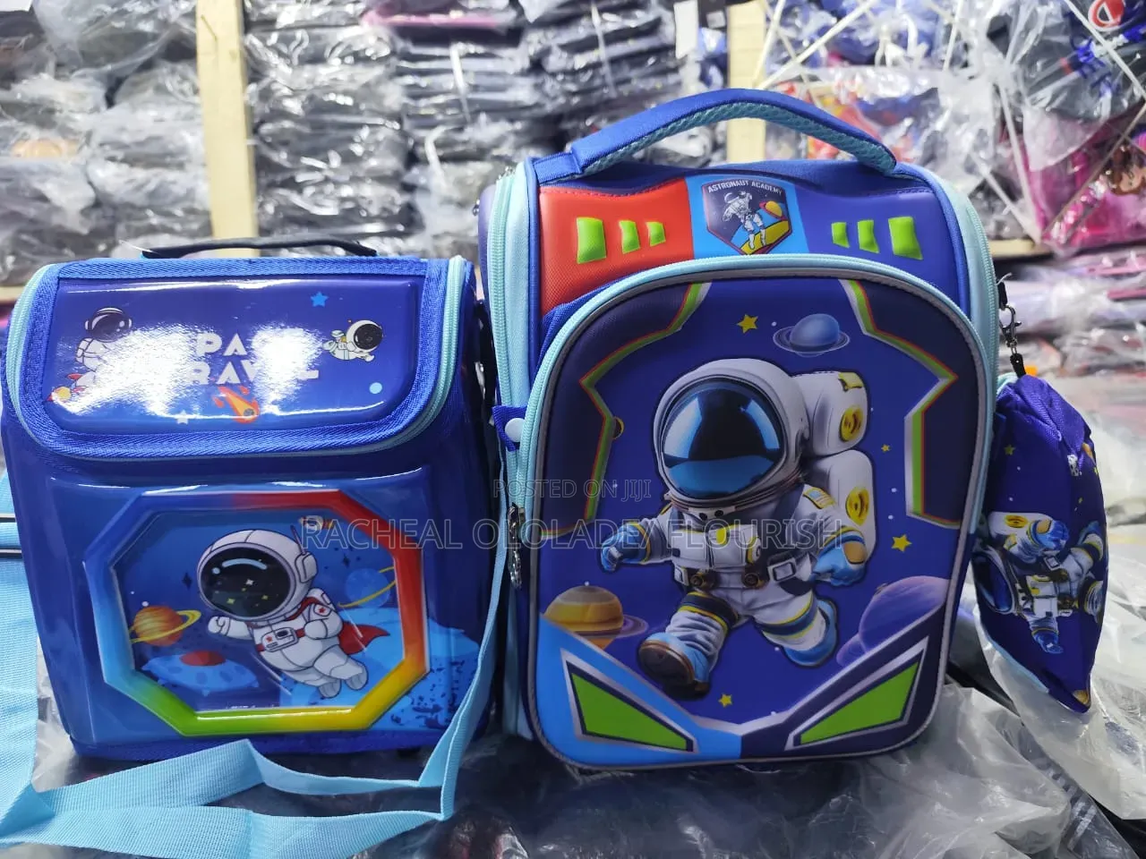 Back to School Children Bag and Lunch Bag