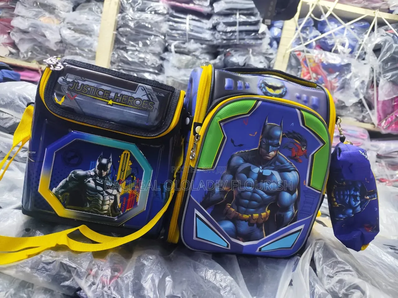 Back to School Children Bag and Lunch Bag