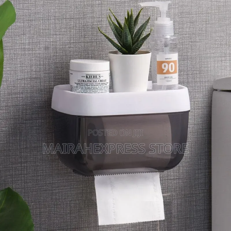Bathroom Punch Free Tissue Holder