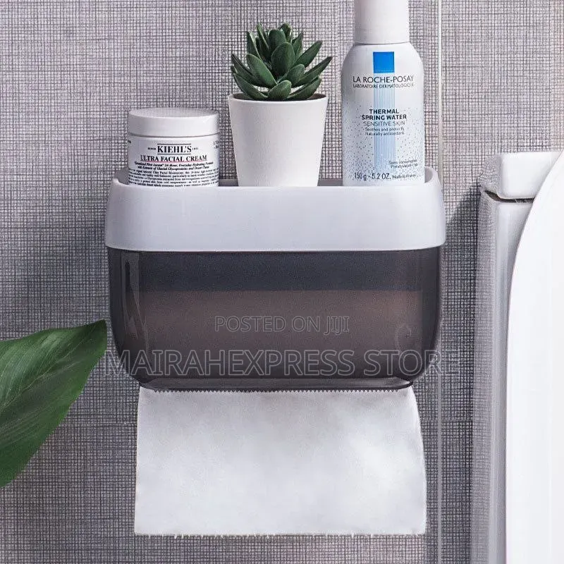 Bathroom Punch Free Tissue Holder