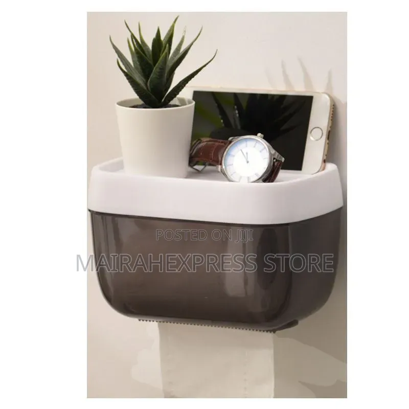 Bathroom Punch Free Tissue Holder