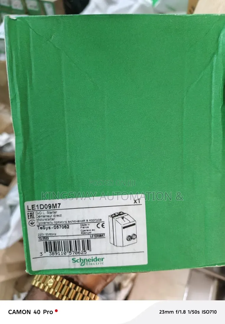 Manual Motor Starter Original Schneider