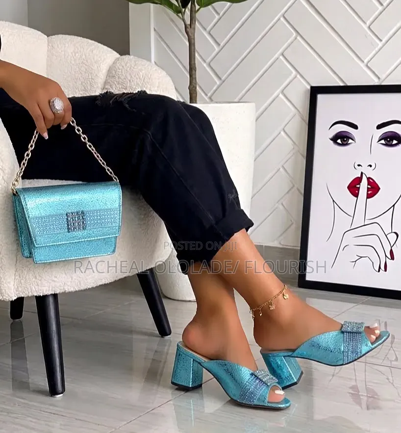 Elegant Women Shoe and Purse