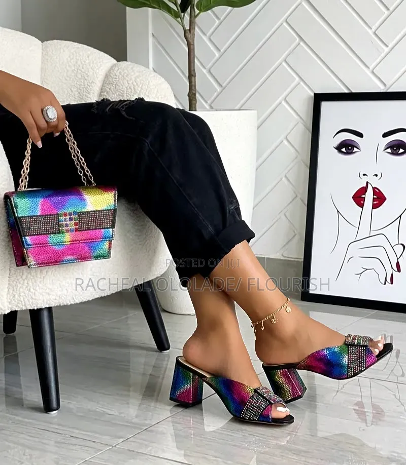 Elegant Women Shoe and Purse